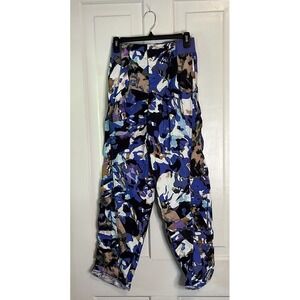 NWT Free People‎ Women's Pants Size XS Violet Splendor Camo